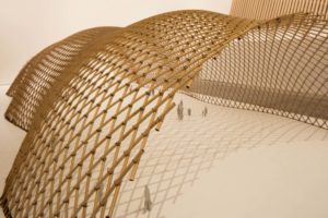 Shigeru Ban's work at the Sherman Contemporary Art Foundation
