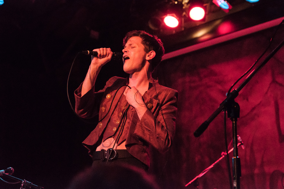 Perfume Genius on stage